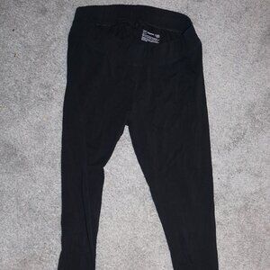 Pact organic cotton women's leggings, small, black, good condition